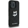 Etui KARL LAGERFELD Monogram Choupette Head Pin do Apple iPhone 16 Pro Czarny Kompatybilność Apple iPhone 16 Pro