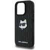 Etui KARL LAGERFELD Monogram Choupette Head Pin do Apple iPhone 16 Pro Czarny Typ Etui nakładka