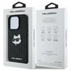 Etui KARL LAGERFELD Monogram Choupette Head Pin do Apple iPhone 16 Pro Czarny Marka telefonu Apple