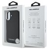 Etui KARL LAGERFELD FW Metal Plate MagSafe do Apple iPhone 16 Plus Czarny Marka telefonu Apple