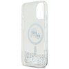 Etui KARL LAGERFELD Liquid Glitter Karl&Choupette Head Magsafe do Apple iPhone 16 Plus Przezroczysty Gwarancja 24 miesiące
