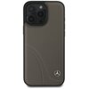 Etui MERCEDES MB Curved Stitches Leather do Apple iPhone 16 Pro Max Brązowy Model telefonu iPhone 16 Pro Max