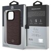 Etui MERCEDES MB Waves Leather do Apple iPhone 16 Pro Max Czerwony Marka telefonu Apple