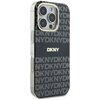 Etui DKNY Repeat Texture Pattern With Stripe do iPhone 16 Pro Czarny Kompatybilność Apple iPhone 16 Pro
