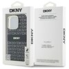 Etui DKNY Repeat Texture Pattern With Stripe do iPhone 16 Pro Czarny Marka telefonu Apple