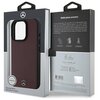 Etui MERCEDES Textured And Plain Leather MagSafe do Apple iPhone 16 Pro Max Czerwony Marka telefonu Apple