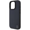 Etui MERCEDES MB Wood Imitation Leather MagSafe do Apple iPhone 16 Pro Max Granatowy Typ Etui nakładka