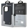 Etui MERCEDES MB Wood Imitation Leather MagSafe do Apple iPhone 16 Pro Max Granatowy Marka telefonu Apple