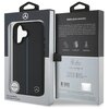 Etui MERCEDES MB Blue Line Leather MagSafe do Apple iPhone 16 Czarny Marka telefonu Apple