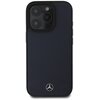 Etui MERCEDES Textured And Plain Leather MagSafe do Apple iPhone 16 Pro Max Granatowy Model telefonu iPhone 16 Pro Max