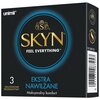 Prezerwatywy SKYN Ekstra Nawilżane (3 szt.)