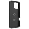 Etui DBRAMANTE1928 Iceland Ultra D3O MS Kick do Apple iPhone 16 Pro Max Czarny Seria telefonu iPhone
