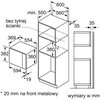 Kuchenka mikrofalowa BOSCH BEL554MB0 Serie 6 900W średnica 31.5 pojemność 25L Auto Defrost Hydroliza Czarny Typ Z ramką
