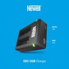 Ładowarka dwukanałowa NEWELL SDC-USB do akumulatorów CINSBAJA Rodzaj Ładowarka dwukanałowa