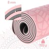 Mata do jogi HMS YM10 Różowy Materiał TPE