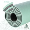 Mata do jogi HMS YM10 Miętowy Materiał TPE