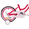 Rower dziecięcy SUN BABY Heart Bike 14 cali dla dziewczynki Malinowy Wiek 4 lata
