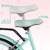 Rower młodzieżowy SUN BABY Heart Bike 24 cale dla dziewczynki Miętowy Gwarancja na ramę 24 miesiące