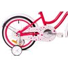 Rower dziecięcy SUN BABY Heart Bike 16 cali dla dziewczynki Malinowy Wiek 4 lata