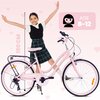 Rower młodzieżowy SUN BABY Heart Bike 24 cale dla dziewczynki Różowy Wyposażenie Karta gwarancyjna