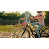 Rower młodzieżowy SUN BABY Flower Bike 24 cali dla dziewczynki Czarny Wiek 10 lat