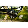 Rower młodzieżowy SUN BABY Flower Bike 24 cali dla dziewczynki Czarny Wiek 12 lat