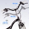 Rower młodzieżowy SUN BABY Flower Bike 24 cali dla dziewczynki Czarny Rozmiar ramy [cal] 14.8