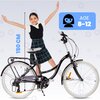 Rower młodzieżowy SUN BABY Flower Bike 24 cali dla dziewczynki Czarny Waga [kg] 19