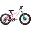 Rower dziecięcy SUN BABY Verdant Calix 20 dla dziewczynki Biało-różowo-miętowy Rozmiar ramy [cal] 10