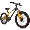 Rower dziecięcy SUN BABY Verdant Calix 20 dla chłopca Czarno-złoty