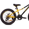 Rower dziecięcy SUN BABY Verdant Calix 20 dla chłopca Czarno-złoty Wiek 5 lat