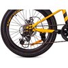 Rower dziecięcy SUN BABY Verdant Calix 20 dla chłopca Czarno-złoty Wiek 6 lat