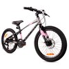 Rower dziecięcy SUN BABY Verdant 20 cali dla dziewczynki Grafitowo-różowy