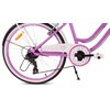 Rower młodzieżowy SUN BABY Heart Bike 24 cale dla dziewczynki Fioletowy Kolor Fioletowy