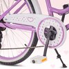 Rower młodzieżowy SUN BABY Heart Bike 24 cale dla dziewczynki Fioletowy Waga z opakowaniem [kg] 21