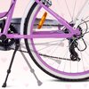 Rower młodzieżowy SUN BABY Heart Bike 24 cale dla dziewczynki Fioletowy Wyposażenie Oświetlenie