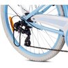 Rower młodzieżowy SUN BABY Heart Bike 24 cale dla dziewczynki Błękitny Wiek 10 lat
