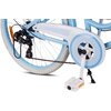 Rower młodzieżowy SUN BABY Heart Bike 24 cale dla dziewczynki Błękitny Wiek 11 lat