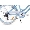 Rower młodzieżowy SUN BABY Heart Bike 24 cale dla dziewczynki Błękitny Wiek 7 lat