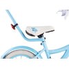 Rower dziecięcy SUN BABY Flower Bike 16 cali dla dziewczynki Niebieski Wiek 4 lata