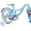 Rower dziecięcy SUN BABY Flower Bike 16 cali dla dziewczynki Niebieski Wiek 6 lat