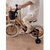 Rower dziecięcy SUN BABY Verdant Rowan 14 cali dla chłopca Cappuccino Wyposażenie Karta gwarancyjna