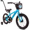 Rower dziecięcy SUN BABY Verdant Rowan 16 cali dla chłopca Niebieski