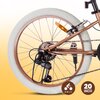 Rower dziecięcy SUN BABY Verdant 20 cali dla chłopca Cappuccino Waga [kg] 16