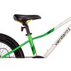 Rower dziecięcy SUN BABY Verdant Calix 20 dla chłopca Biało-zielono-żółty Wiek 7 lat
