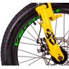 Rower dziecięcy SUN BABY Verdant Calix 20 dla chłopca Biało-zielono-żółty Przeznaczony Dla chłopca