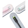 Kabel USB-C - Lightning USAMS SJ735 1 m Czarny Typ USB-C - Lightning