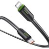 Kabel USB-C - Lightning USAMS SJ735 1 m Czarny