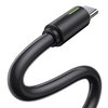 Kabel USB-C - USB-C USAMS SJ734 1m Czarny Obsługiwane zasilanie [W] do 60
