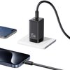 Kabel USB-C - USB-C USAMS SJ734 1m Czarny Długość [m] 1
